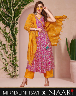 Divastri Women Kurta Palazzo Dupatta Set