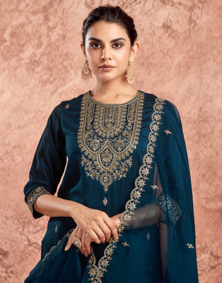 Samah Women Kurta Pant Dupatta Set