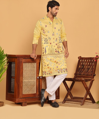 Jompers Men Kurta Pyjama Set