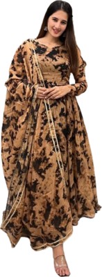 SHAFNUFAB Women Kurta Pant Dupatta Set