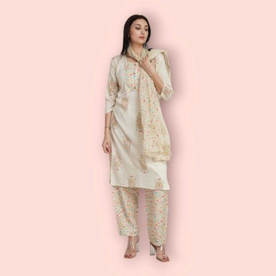 Ha Meem Women Kurta Pant Dupatta Set