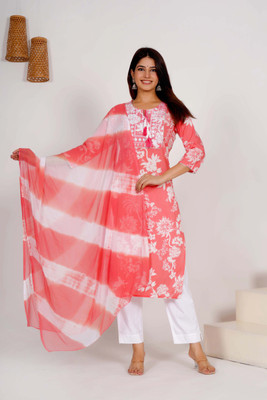 Prathmikta Women Kurti Pant Dupatta Set