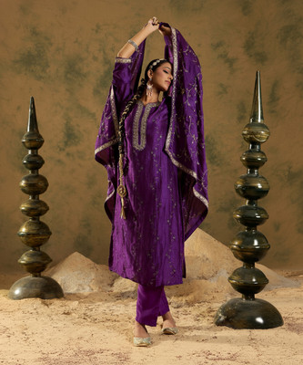 Indo Era Women Kurta Pant Dupatta Set