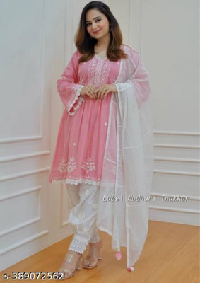 Koteshwar Women Kurta Salwar Dupatta Set