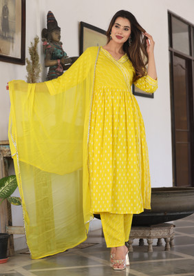 JD FINISHING Women Kurta Pant Dupatta Set