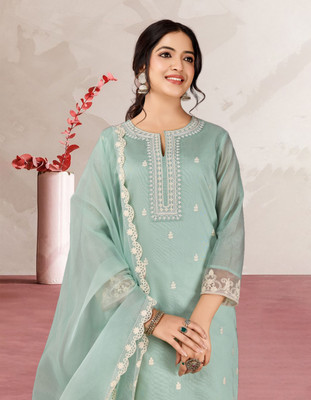 AVANSHEE Women Kurta Pant Dupatta Set