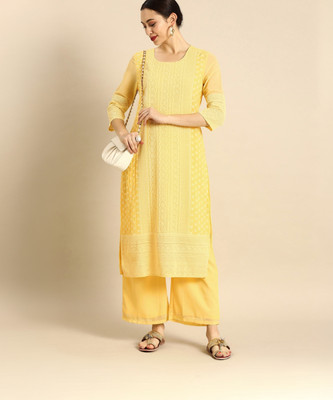 ANOUK Women Kurta Palazzo Set