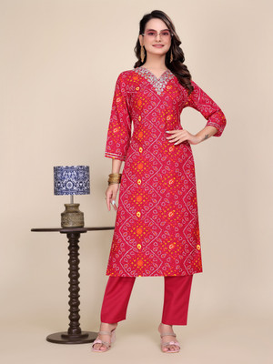 MANJARA Women Kurta Pyjama Set