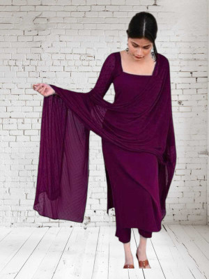 King Creation Women Kurta Pant Dupatta Set