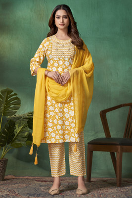 Sangria Women Kurta Pant Dupatta Set
