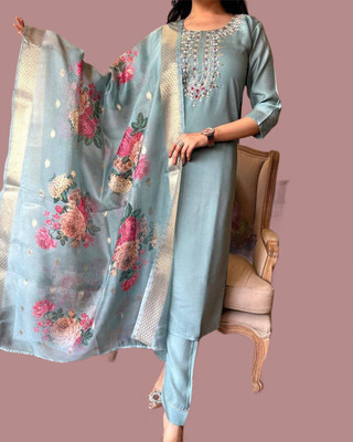 RUTSH CREATION Women Kurta Pant Dupatta Set