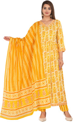 Well style Women Kurta Pant Dupatta Set