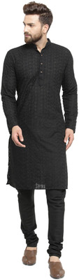 JS COLLECTION Men Kurta Churidar Set