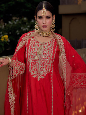 Indo Era Women Kurta Pant Dupatta Set