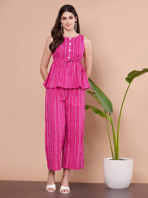 JAPER KURTI Top Palazzos Co-ords Set