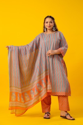 LALI JAIPUR Women Kurti Pant Dupatta Set