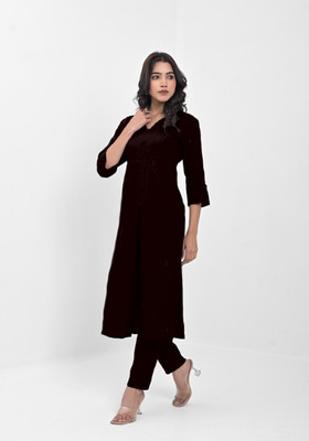 HHVHSH FASHION Women Kurta Pant Set