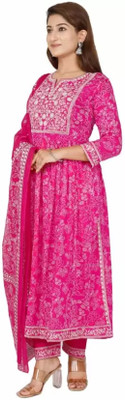 IPLIK Women Kurti Pant Dupatta Set