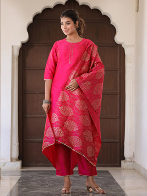 Jaipur Kurti Women Kurta Palazzo Set