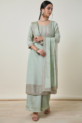 soch Women Kurta Palazzo Dupatta Set