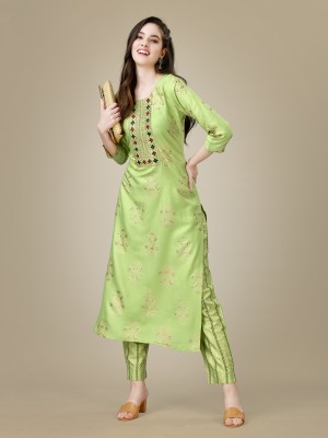 Rudra Fab Women Kurti Pant Set