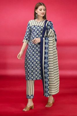 Gitaji Women Kurta Pant Dupatta Set