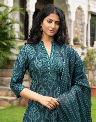 Skylee Women Kurta Pant Dupatta Set