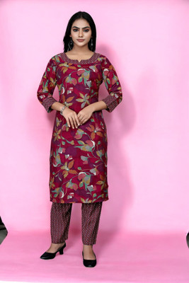 VAANSH CREATION Women Kurti Palazzo Set