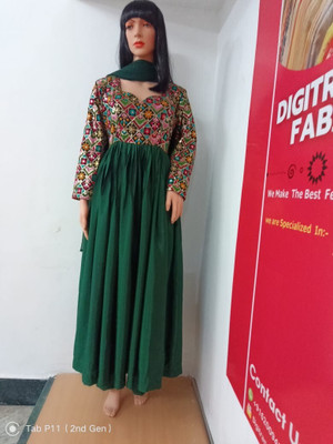 FAB22 Women Kurti Pant Dupatta Set