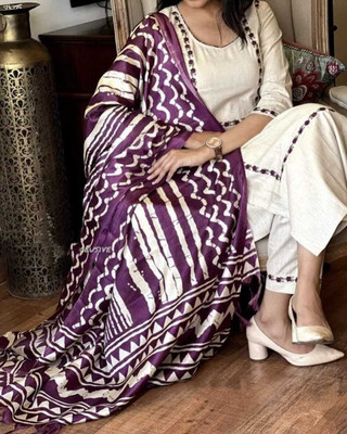 Shanti Creation Embroidered Kurta, Trouser/Pant & Dupatta Set