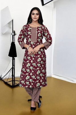 VAANSH CREATION Women Kurti Pant Set