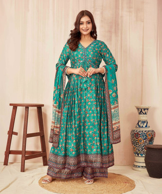 Odd by chansi Trendz Women Kurta Palazzo Dupatta Set