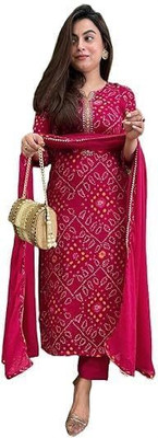 Celtic Fab Women Kurta Pant Dupatta Set