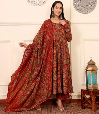 Alvika Women Kurta Pant Dupatta Set