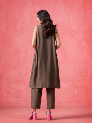 Sangria Women Kurta Pant Set
