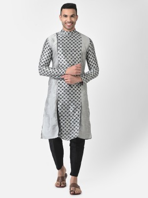 AHBABI Men Kurta Pyjama Set