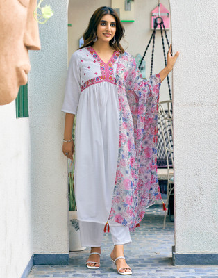 Samah Women Kurta Pant Dupatta Set