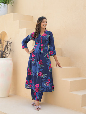 SINGNI Women Kurta Pant Set