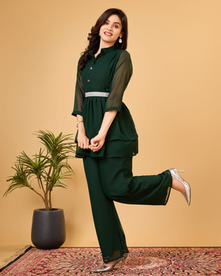 SHYAM TEX Women Ethnic Top Pant Set