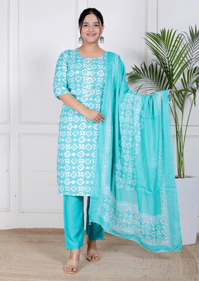 Maysha Creation Women Kurta Pant Dupatta Set