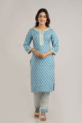 RA CREATION Women Kurti Pant Set