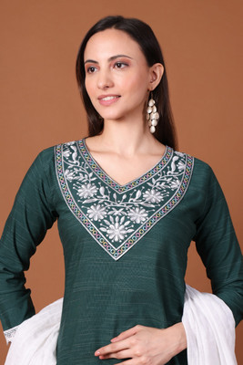 UMAR CLOTHING Women Kurta Pant Dupatta Set