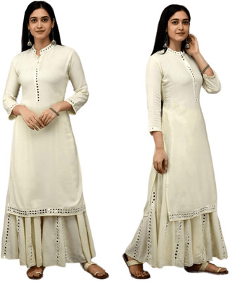 HELWIN DESIGNER Women Kurta Palazzo Set