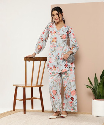 v tradition Women Kurta Pant Set