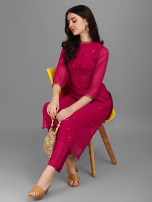 Fourleaf Women Kurta Pant Set