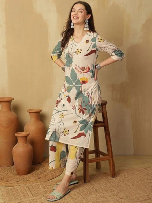Aromix Women Kurta Palazzo Set