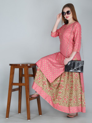 Roopvati Women Kurta Skirt Set