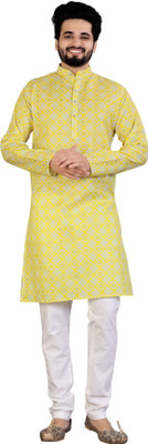 Growwax Men Kurta Pyjama Set
