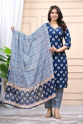 agarwal enterprises Women Kurti Pant Dupatta Set