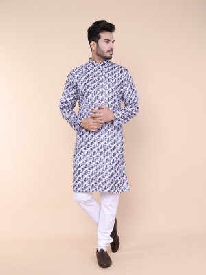 W & G Men Kurta Pyjama Set